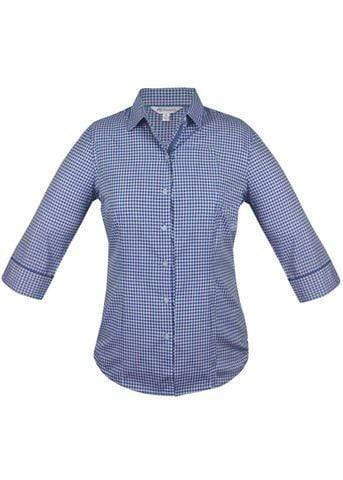 Aussie Pacific Ladies Epsom 3/4 Sleeve Shirt 2907T Metro Workwear.