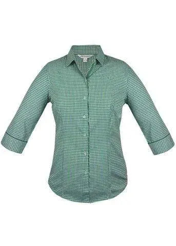 Aussie Pacific Ladies Epsom 3/4 Sleeve Shirt 2907T Metro Workwear.
