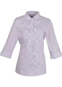 Aussie Pacific Ladies Henley 3/4 Sleeve Shirt 2900T Metro Workwear.