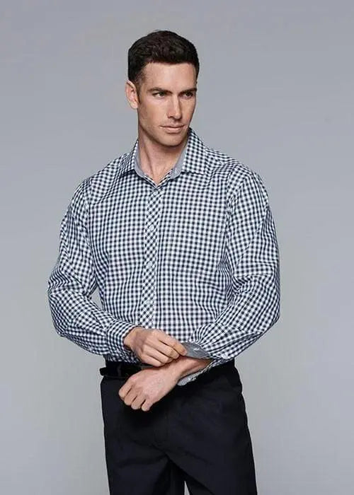 Aussie Pacific Men's Brighton Long Sleeve Shirt 1909L Metro Workwear.