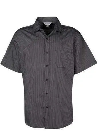 Aussie Pacific Men's Henley Short Sleeve Shirt 1900s Metro Workwear.