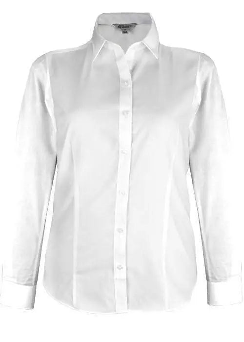 Aussie Pacific Ladies Kingswood Long Sleeve Shirt 2910L Metro Workwear.