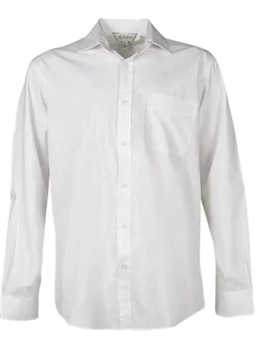 Aussie Pacific Men's Kingswood Long Sleeve Shirt 1910l Metro Workwear.