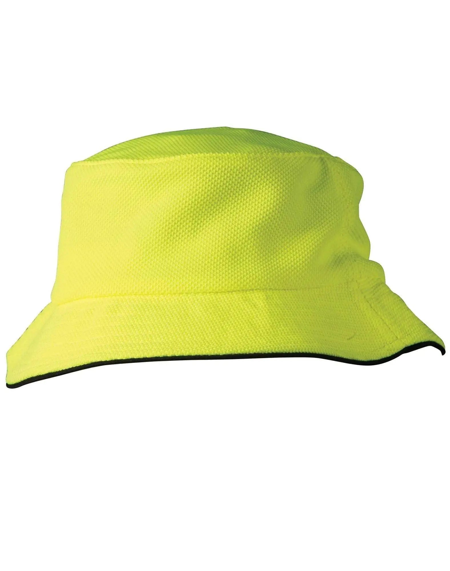 Pique Mesh With Sandwich Bucket Hat CH71 Metro Workwear.