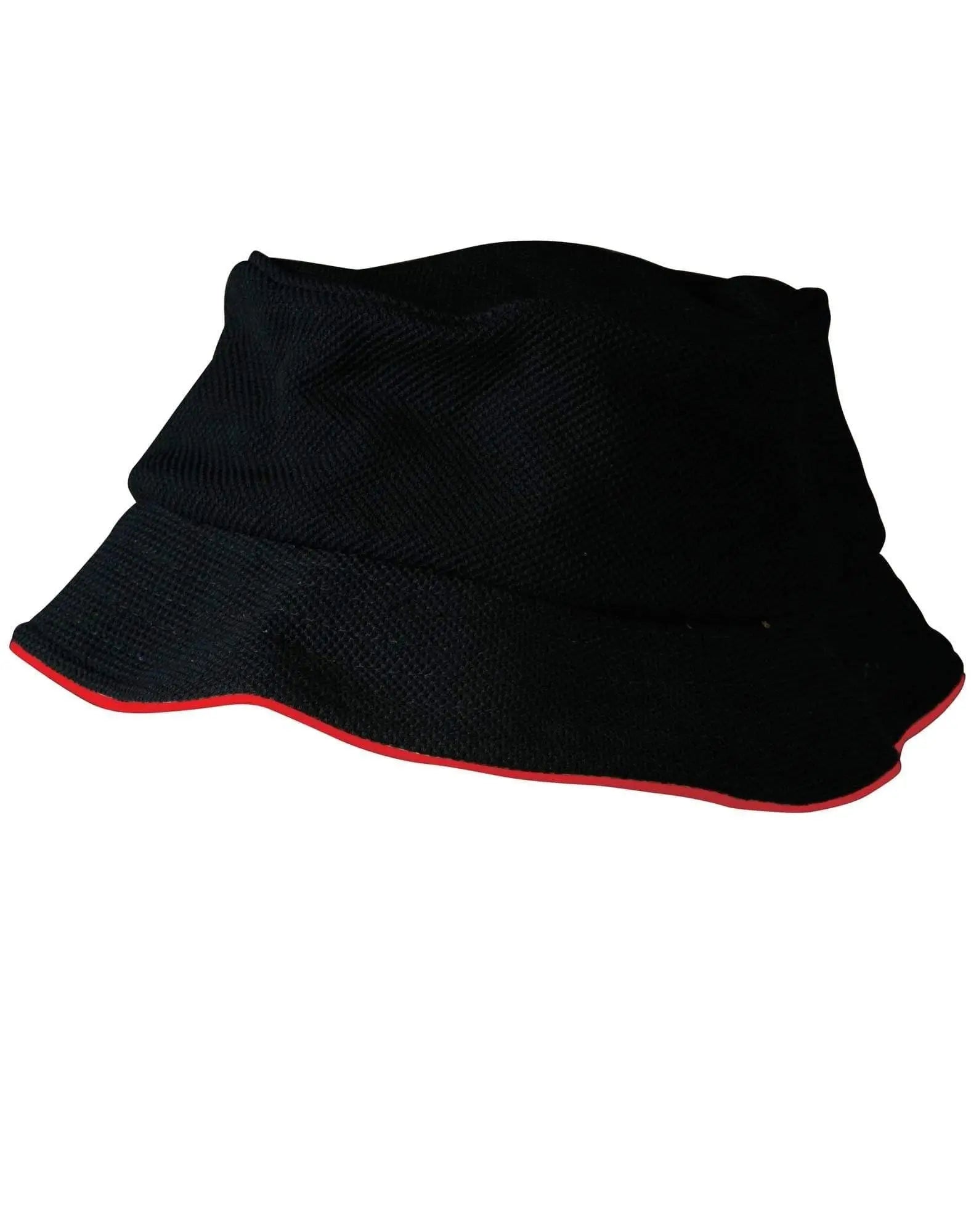 Pique Mesh With Sandwich Bucket Hat CH71 Metro Workwear.