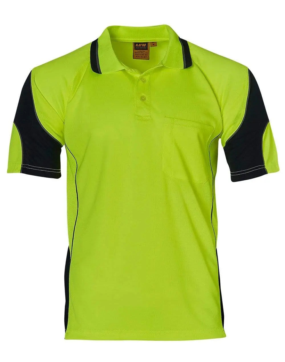 Aiw Alliance Short Sleeve Safety Polo - Unisex  SW71 Metro Workwear.