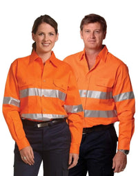 Cotton Drill Safety Shirt - Unisex SW52