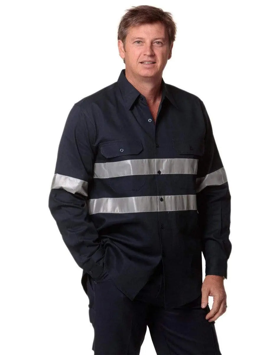 Cotton Drill Work Shirt WT04HV Metro Workwear.