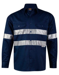 Cotton Drill Work Shirt WT04HV Metro Workwear.