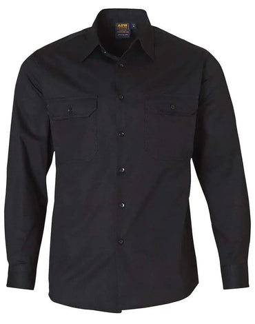 Long Sleeve Cotton Work Shirt WT02