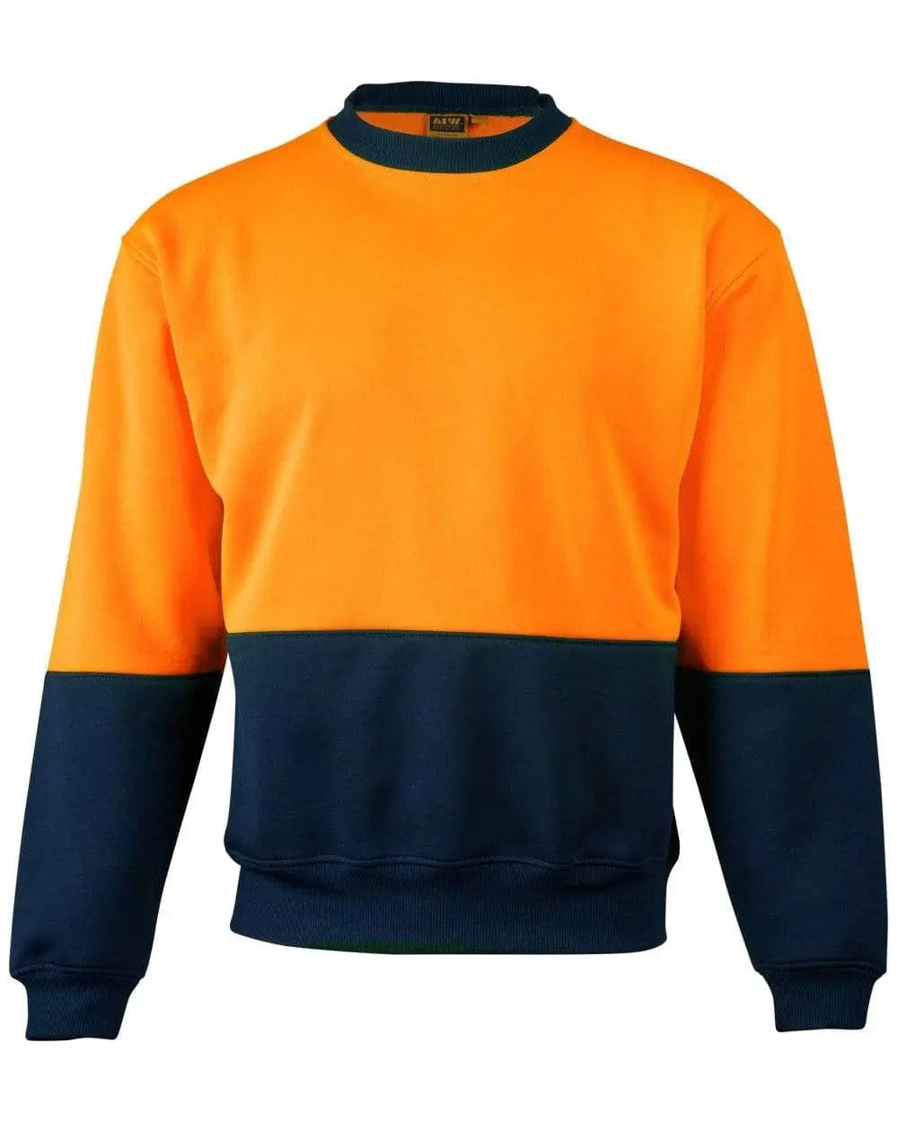 Hi-vis 2 Tone Crew Neck SW09