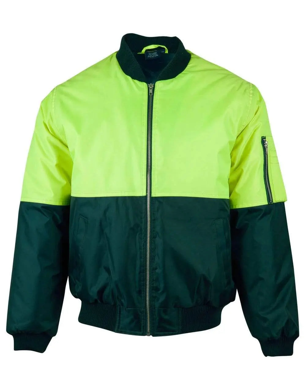 Hi-vis Two Tone Flying Jacket SW06A Metro Workwear.