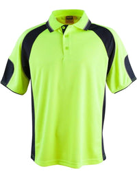 High-vis Polo - Unisex SW61 Metro Workwear.