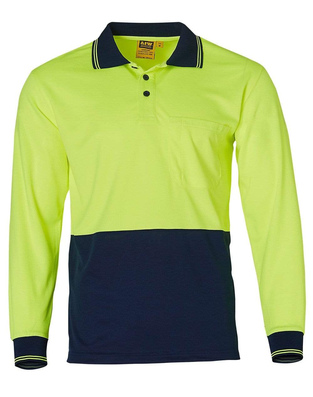 High Visibility Long Sleeve Polo SW05CD
