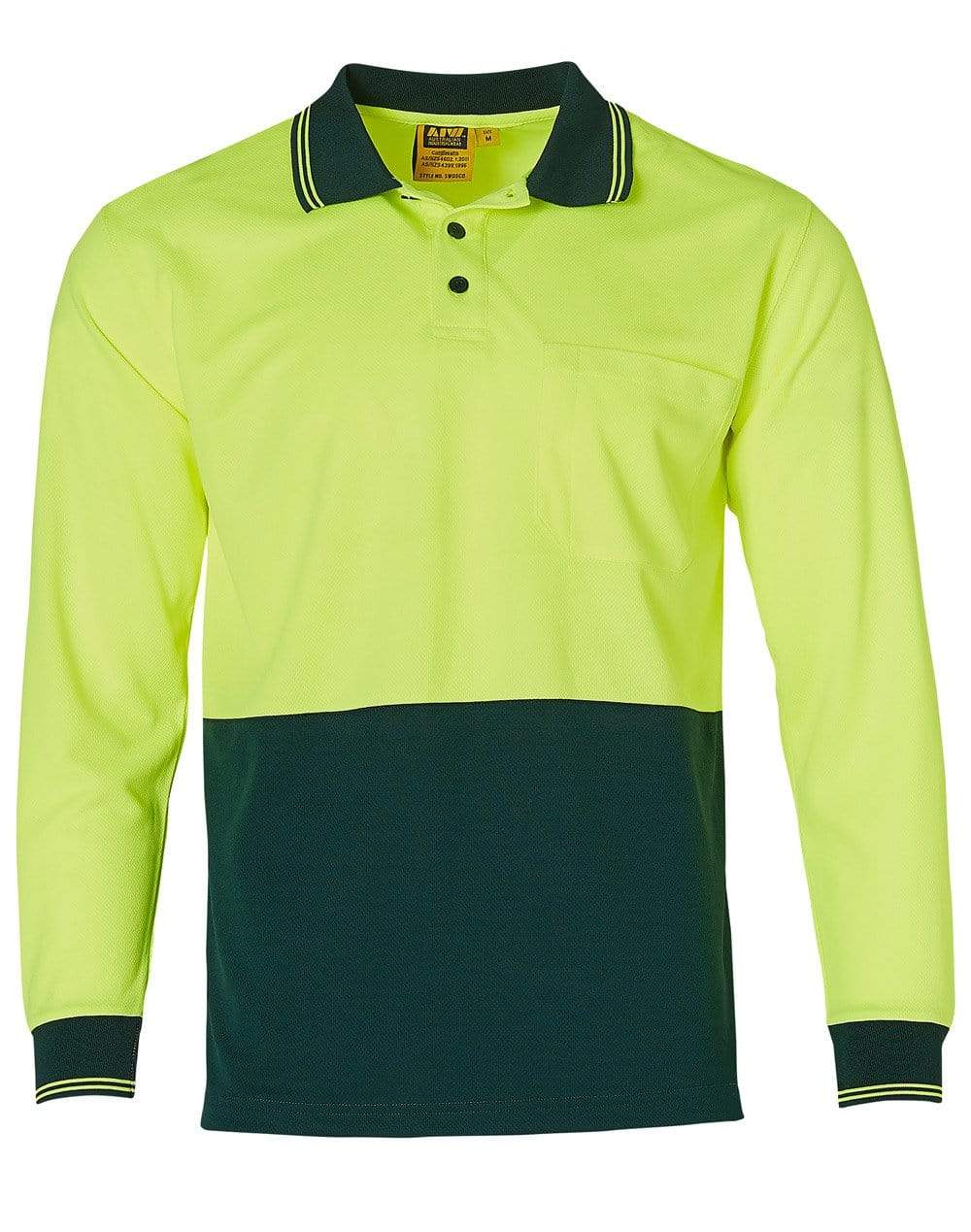 High Visibility Long Sleeve Polo SW05TD