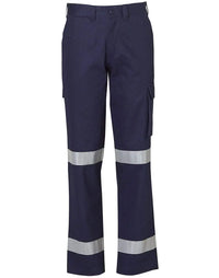 Ladies' Heavy Cotton Drill Cargo Pants With 3m Tapes WP15HV Metro Workwear.