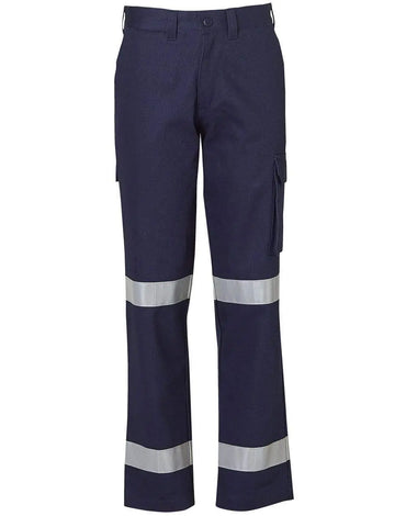 Ladies' Heavy Cotton Drill Cargo Pants With 3m Tapes WP15HV Metro Workwear.