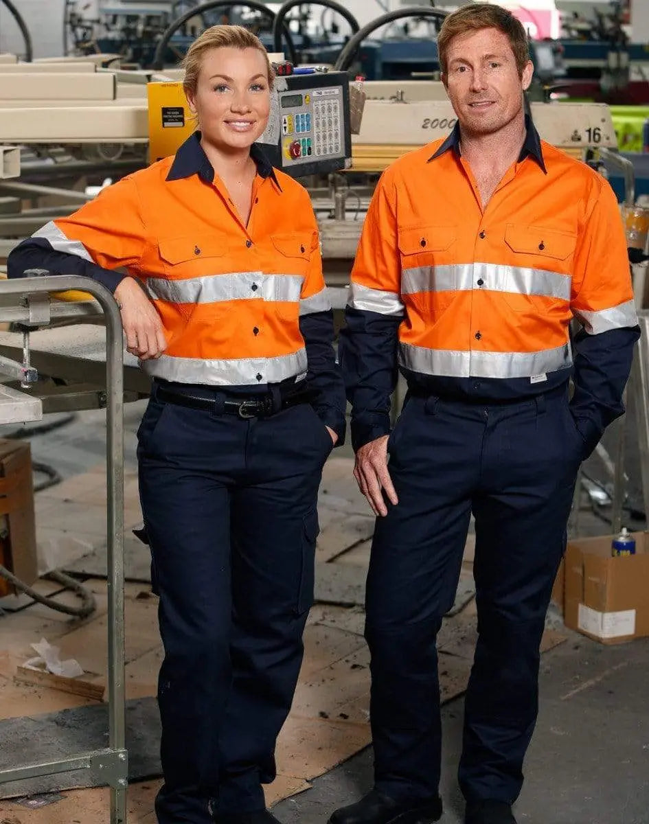 Long Sleeve Safety Shirt SW68 Metro Workwear.