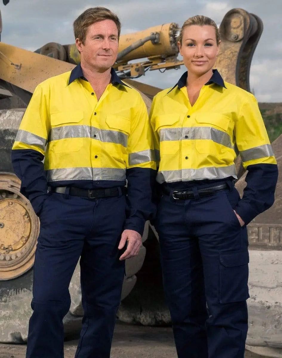 Long Sleeve Safety Shirt SW69 Metro Workwear.