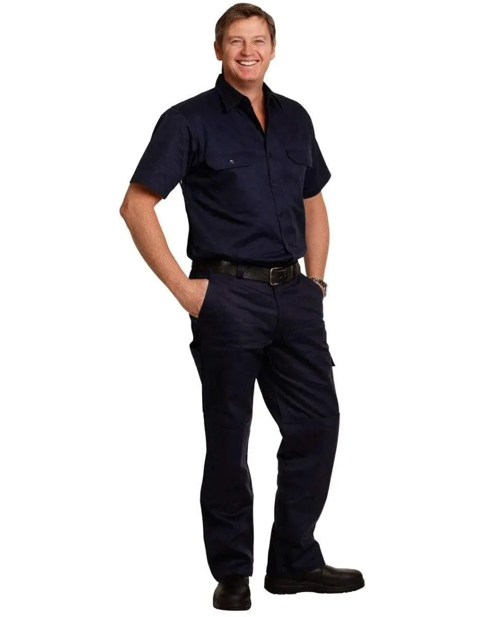 Men's Heavy Cotton Drill Cargo Pants WP03 Metro Workwear.