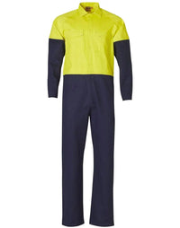Men's Two Tone Coverall Regular Size SW204 Metro Workwear.