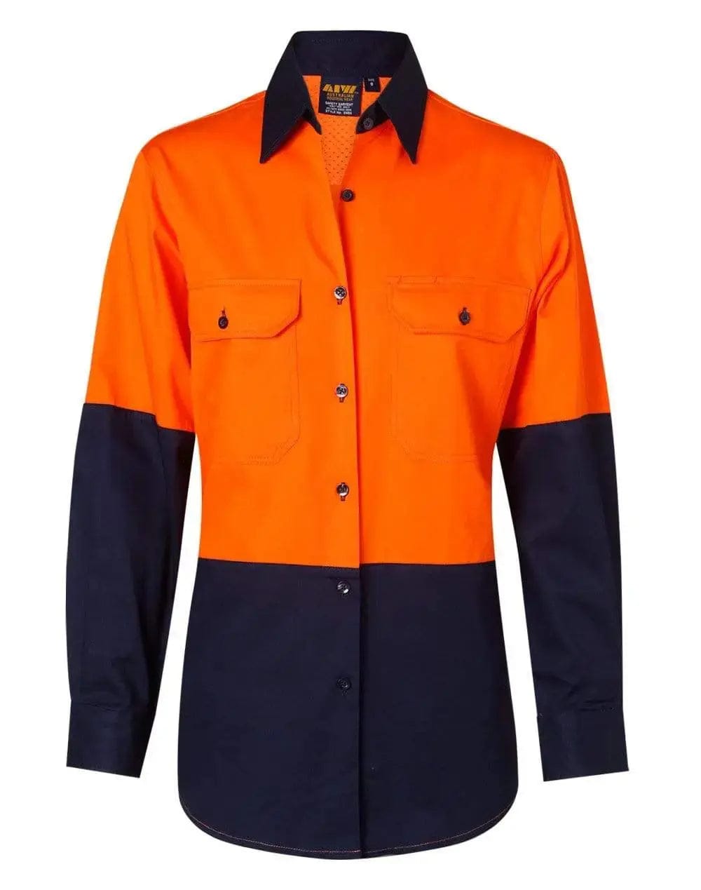 Women's Long Sleeve Safety Shirt SW64