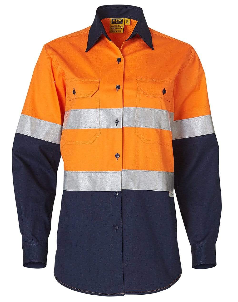 Women's Long Sleeve Safety Shirt SW65