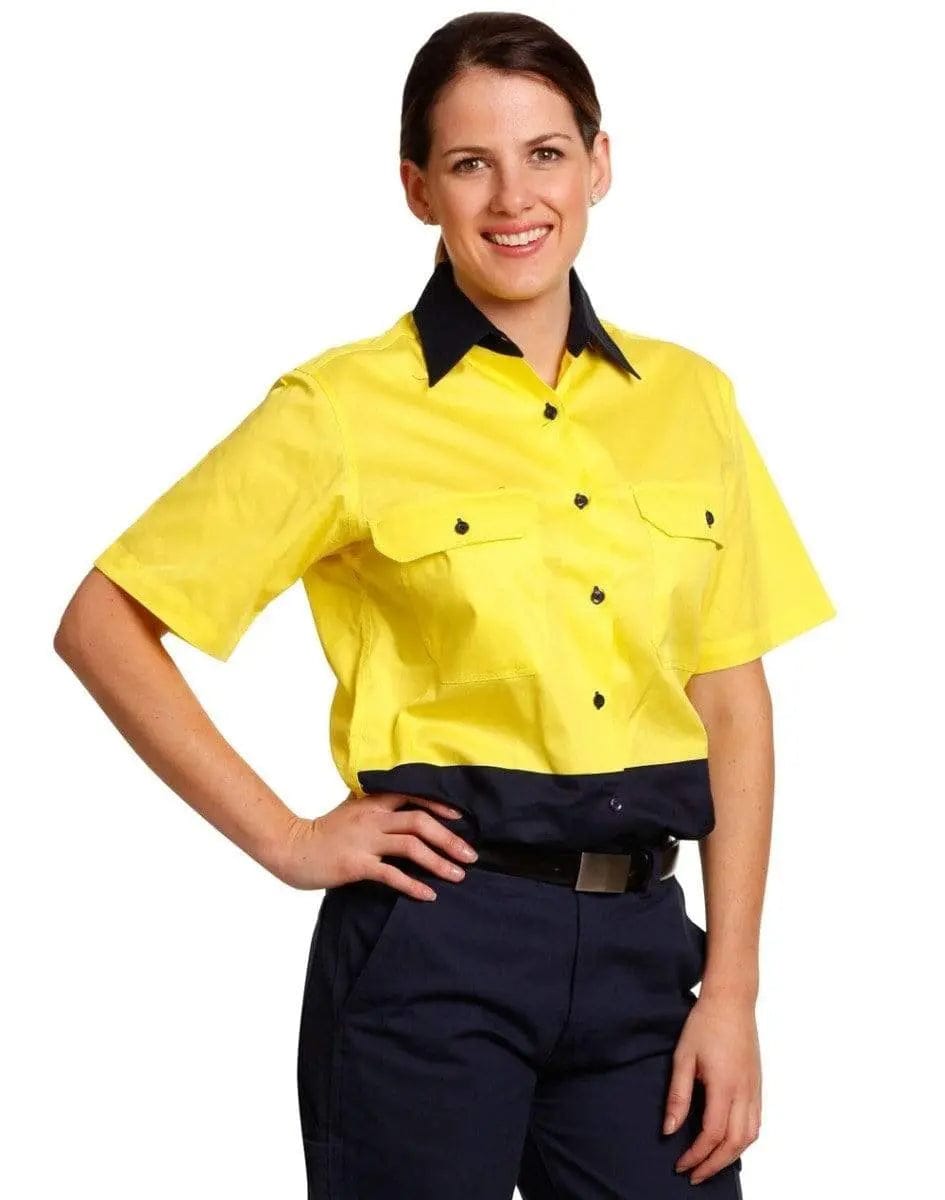 Women's Short Sleeve Safety Shirt SW63