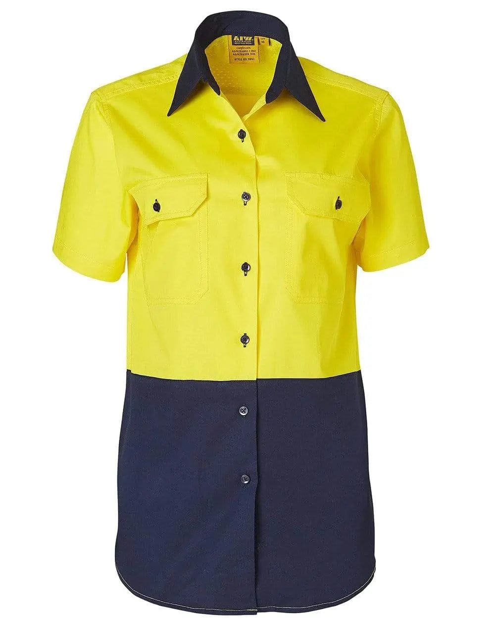 Women's Short Sleeve Safety Shirt SW63