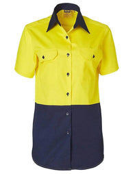 Women's Short Sleeve Safety Shirt SW63