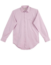 BENCHMARK Men's CVC Oxford Long Sleeve Shirt M7040L Metro Workwear.