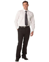 BENCHMARK Men's Poly/Viscose Stretch Pants Flexi Waist M9330 Metro Workwear.