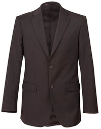 BENCHMARK Men's Wool Blend Stretch Two Buttons Jacket M9100 Metro Workwear.