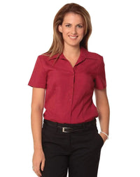 BENCHMARK Women's CoolDry Short Sleeve Shirt M8600S Metro Workwear.