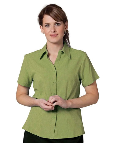 BENCHMARK Women's CoolDry Short Sleeve Shirt M8600S Metro Workwear.