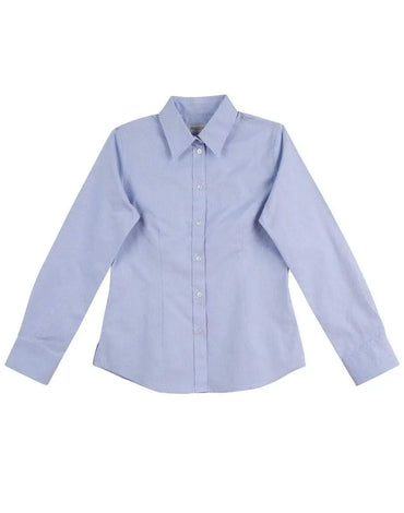 BENCHMARK Women's CVC Oxford Long Sleeve Shirt M8040 Metro Workwear.