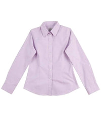 BENCHMARK Women's CVC Oxford Long Sleeve Shirt M8040 Metro Workwear.