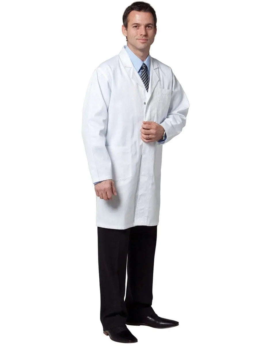 BENCHMARK Unisex Long Sleeve Lab Coat M7632 Metro Workwear.