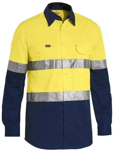 Bisley 3M Taped Cool Lightweight Hi Vis Shirt BS6696T Metro Workwear.