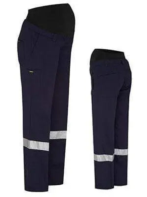 Bisley 3M Taped Maternity Drill Work Pant BPLM6009T Metro Workwear.