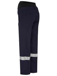 Bisley Women's 3m Taped Maternity Drill Work Pant BPLM6009T Metro Workwear.