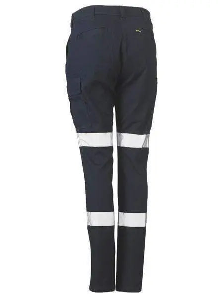 Bisley Women's Taped Cotton Cargo Pants BPL6115T Metro Workwear.