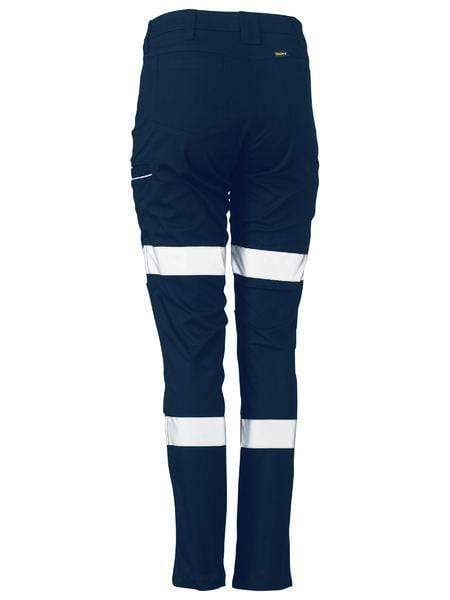 Bisley Women's Taped Stretch Cotton Pants BPL6015T Metro Workwear.
