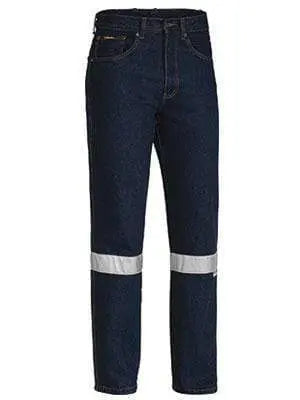 Bisley Workwear 3m Taped Rough Rider Denim Jean BP6050T