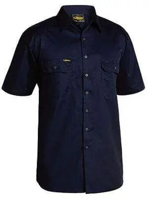 Bisley Workwear Cool Lightweight Drill Shirt Short Sleeve BS1893 Metro Workwear.