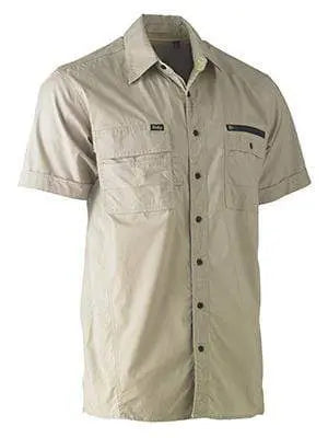 Bisley Workwear Flex & Move™utility Short Sleeve Shirt BS1144 Metro Workwear.