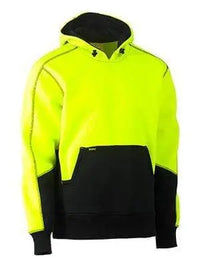 Bisley Workwear Hi Vis Fleece Hoodie Pullover BK6619 Metro Workwear.