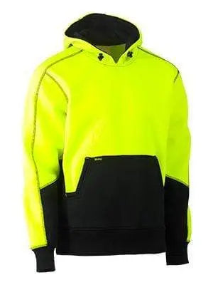 Bisley Workwear Hi Vis Fleece Hoodie Pullover BK6619 Metro Workwear.