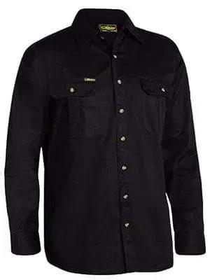 Bisley Workwear Original Cotton Drill Shirt Long Sleeve BS6433