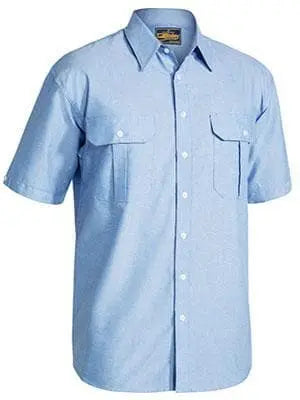 Bisley Workwear Oxford Shirt Short Sleeve BS1030 Metro Workwear.
